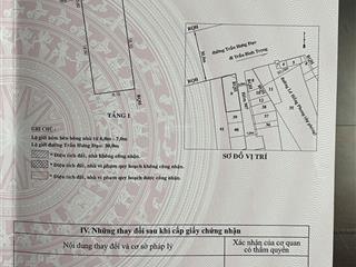 Bán nhà riêng cấp 4, 2 mặt tiền đường trần hưng đạo, phường 1, quận 5, tp.hcm, tiện xây dựng mới