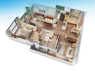 Chính chủ, bán căn hộ 2pn+1, view hồ, giao dịch nhanh