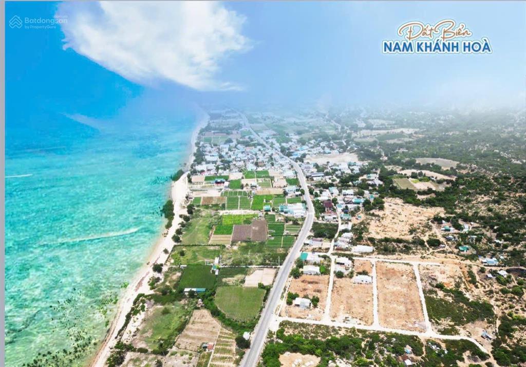 Đất sổ hồng sát biển nam khánh hoà (ninh hải, ninh thuận giá chỉ 15 tr/m2 (1,8 tỉ /lô)