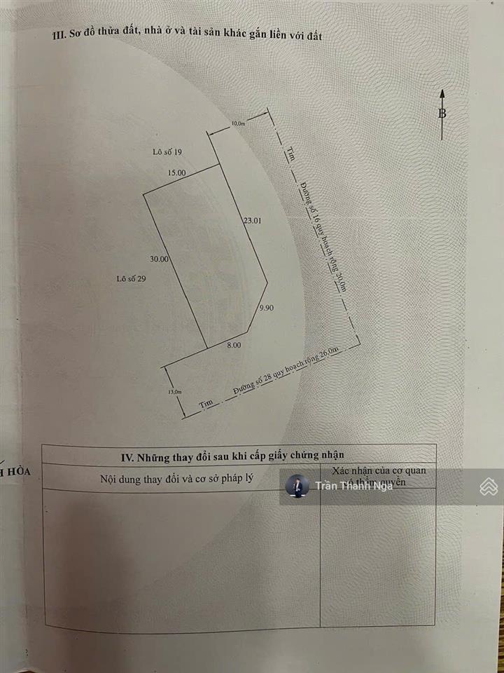 Đất nền view trực diện biển  lô góc đường 20m và 26m tiềm năng tăng giá sổ hồng riêng