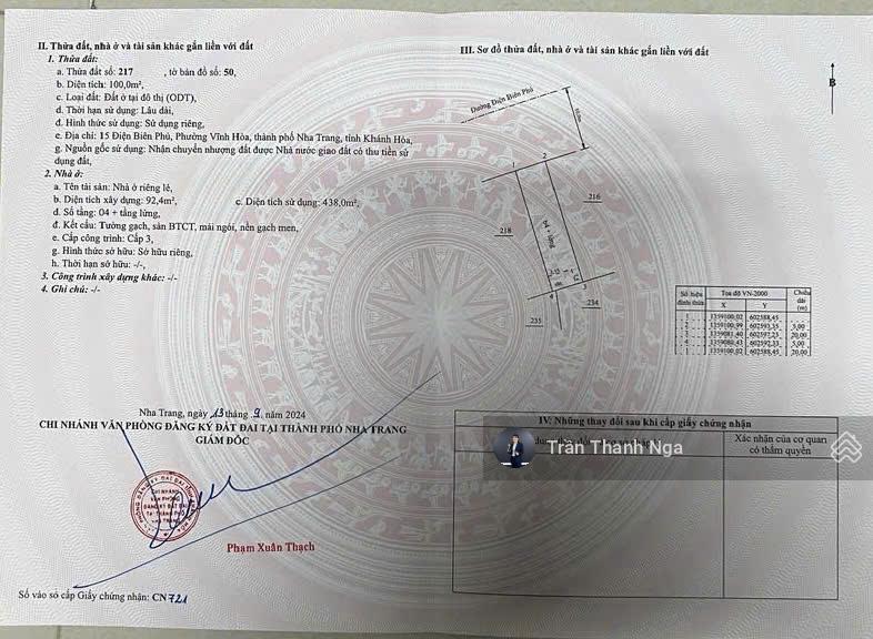 Bán tòa nhà đang kinh doanh căn hộ đường lớn 16m 10 căn hộ  gần biển nha trang  khai thác ngay