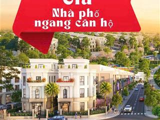 Nhà phố vinhomes 1 trệt 3 lầu chỉ 45 tỷ, giá chỉ bằng căn hộ 2pn. booking 100tr, tặng quà 200tr