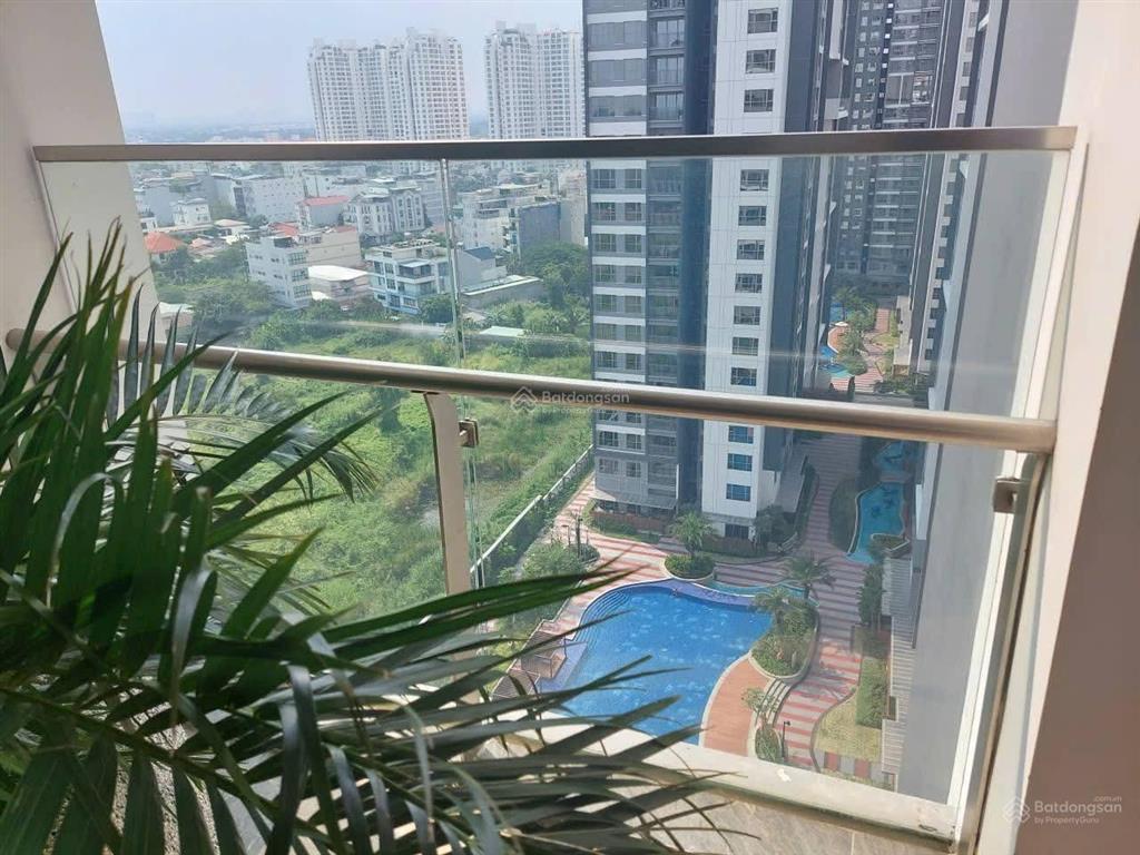 Bán căn hộ 80m2, 6.3 tỷ tại celesta rise, nguyễn hữu thọ, tầng sân vườn, view hồ bơi