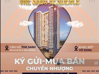 Bán nhanh căn hộ 2 phòng ngủ the sang residence, ngay biển mỹ khê, tầng cao view thành phố,pháo hoa