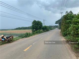 Bán đất hai mặt tiền tỉnh lộ 7 và mặt tiền kênh dt= 54x110m = 10183m2 (1ha0183m) có 6500m2 thổ cư