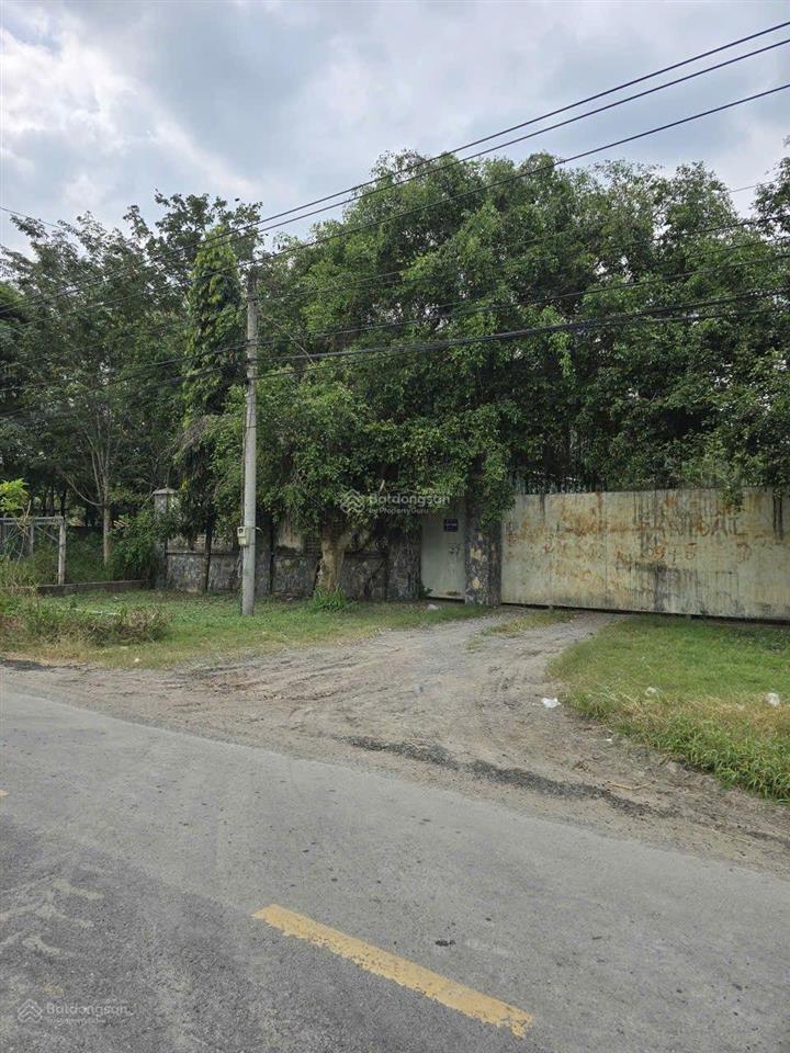 Bán xưởng mt đường bến đình, xã an nhơn tây, dt 29,5x115m=3417m2, có 1993m2 thổ cư, giá chỉ 25 tỷ