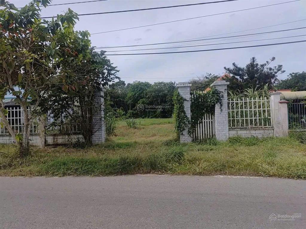 Bán đất 2 mặt tiền đổ đăng tuyển, dt= 20m x 92 m tổng dt 2338m có 900mv thổ, thuộc xã an nhơn tây