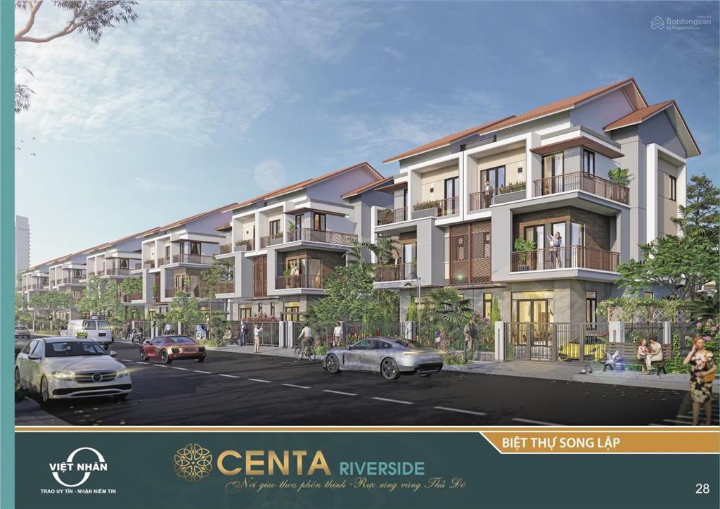 Chính chủ ra gấp căn biệt thự song lập 180m2 hướng nam siêu đẹp kdt centa riverside giá chỉ 11 tỷ