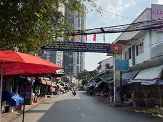 Bán mặt tiền đối diện căn hộ ht kế trường học và chợ đông hoà quốc lộ 1k kinh doanh siêu vip