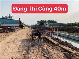 Bán lô đất 493m2 đất thổ cư mặt tiền đường kênh xuân thới đông đang làm 40m