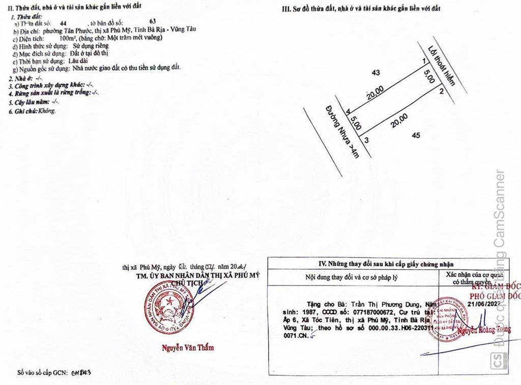 Đất tái định cư tân phước đất sài gòn cảng phú mỹ điểm đến đầu tư sinh lời cao