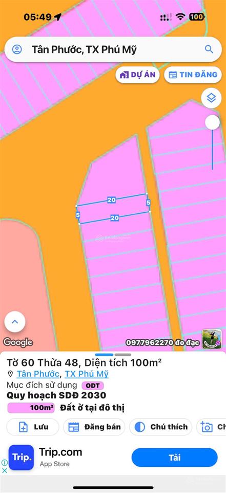 Đất tái định cư tân phước đất sài gòn cảng phú mỹ điểm đến đầu tư sinh lời cao