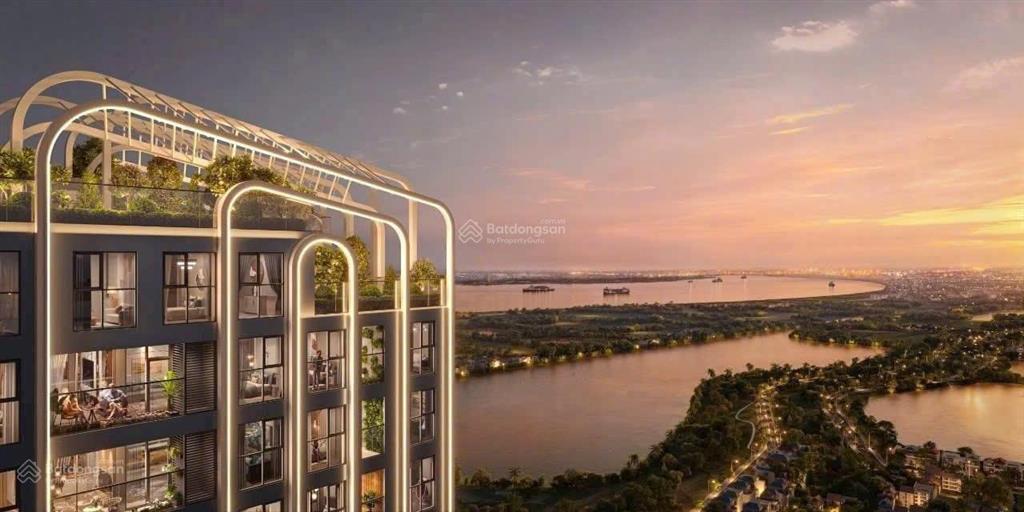 Penhouse sân vườn, dt=236m2 bàn giao cao cấp view hồ và sông hồng, q. hoàng mai (97tr/m2)