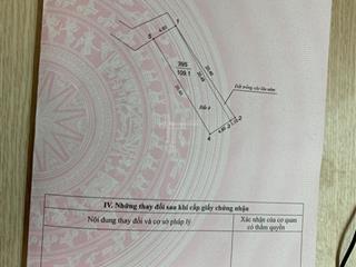 Bán đất thổ cư tổ 2, phường phúc đồng, quận long biên, hà nội 98 m2