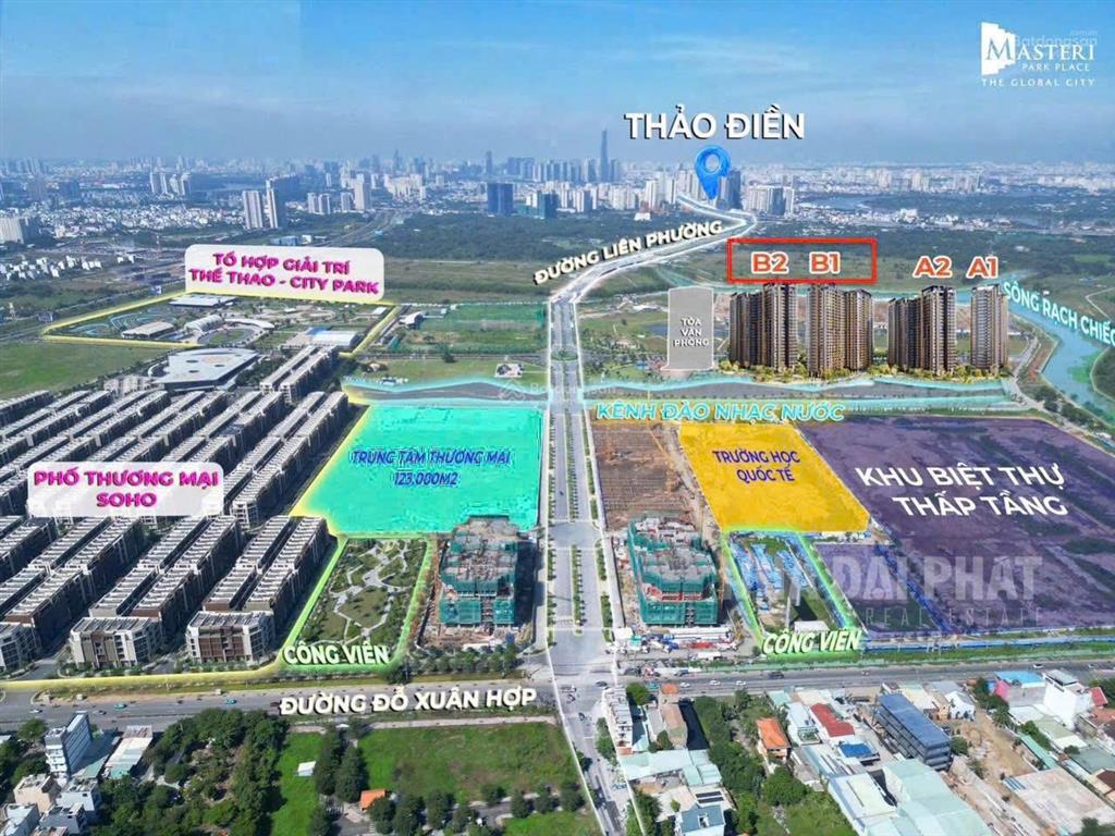 Masteri park place  căn hộ hạng sang liền kề thủ thiêm, giá chỉ từ 5.7 tỷ | chiết khấu lên đến 16%