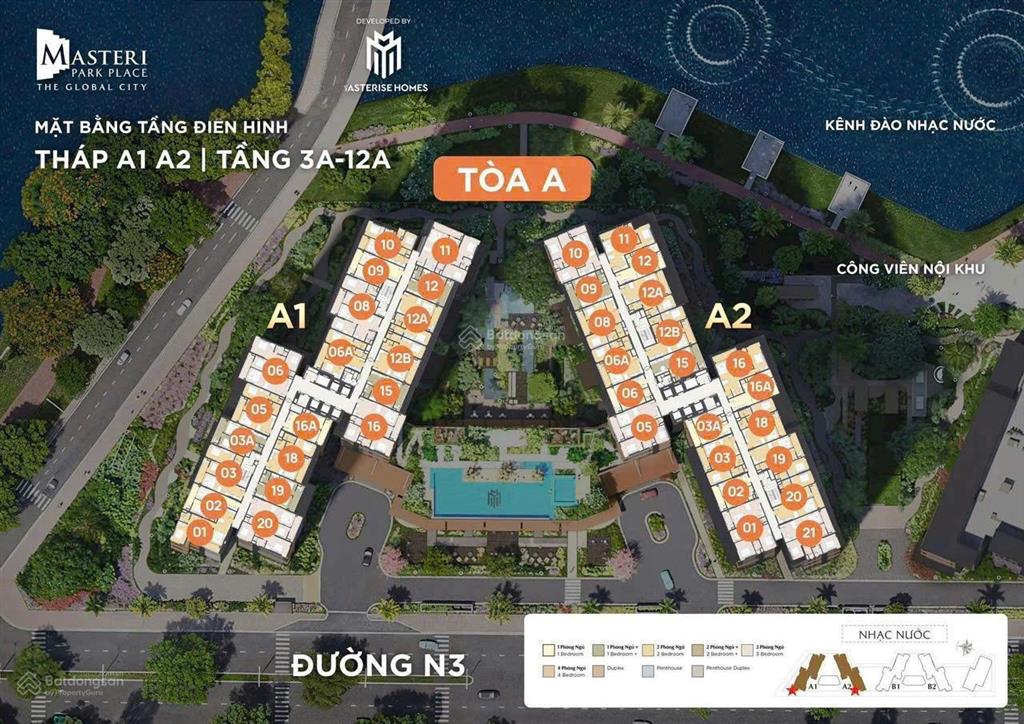 Masteri park place  căn hộ hạng sang liền kề thủ thiêm, giá chỉ từ 5.7 tỷ | chiết khấu lên đến 16%
