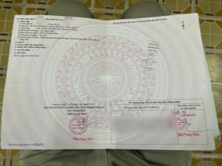 Tôi chính chủ cần bán lô sổ đỏ g4 dt 75m2, giá 1tỷ1 bao thuế phí.  0907 705 ***