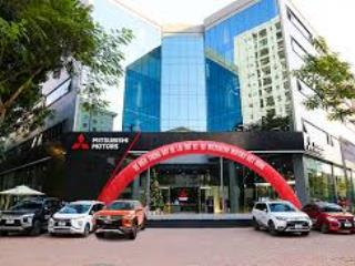 Cho thuê stm mbkd tòa mitsubishi việt hồng trần thủ độ  hoàng mai, 315m2 x 1 tầng, mặt tiền 30m