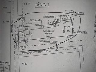 Bán nhà cấp 4, đất 128m2, xe oto tới tận nơi, cách đặng thúc vịnh 300m, quy hoạch dân cư hiện hữu