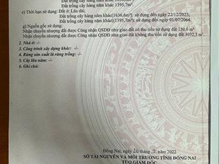 Hot! hot! chủ ngộp cần sang dat xã phước bình, long thành, đồng nai, giá tốt 7,3 tỷ, 3200m2 bao đẹp