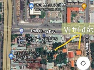 Bán lô đất ngay góc đường trần hưng đạo giao với hùng vương 0932 110 ***