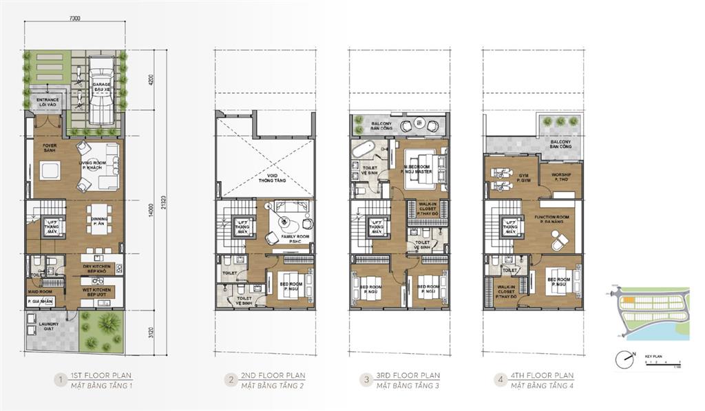 Cho thuê biệt thự a24 the 9 stellars mặt tiền 7m, kề metro số 1, kinh doanh đỉnh cao