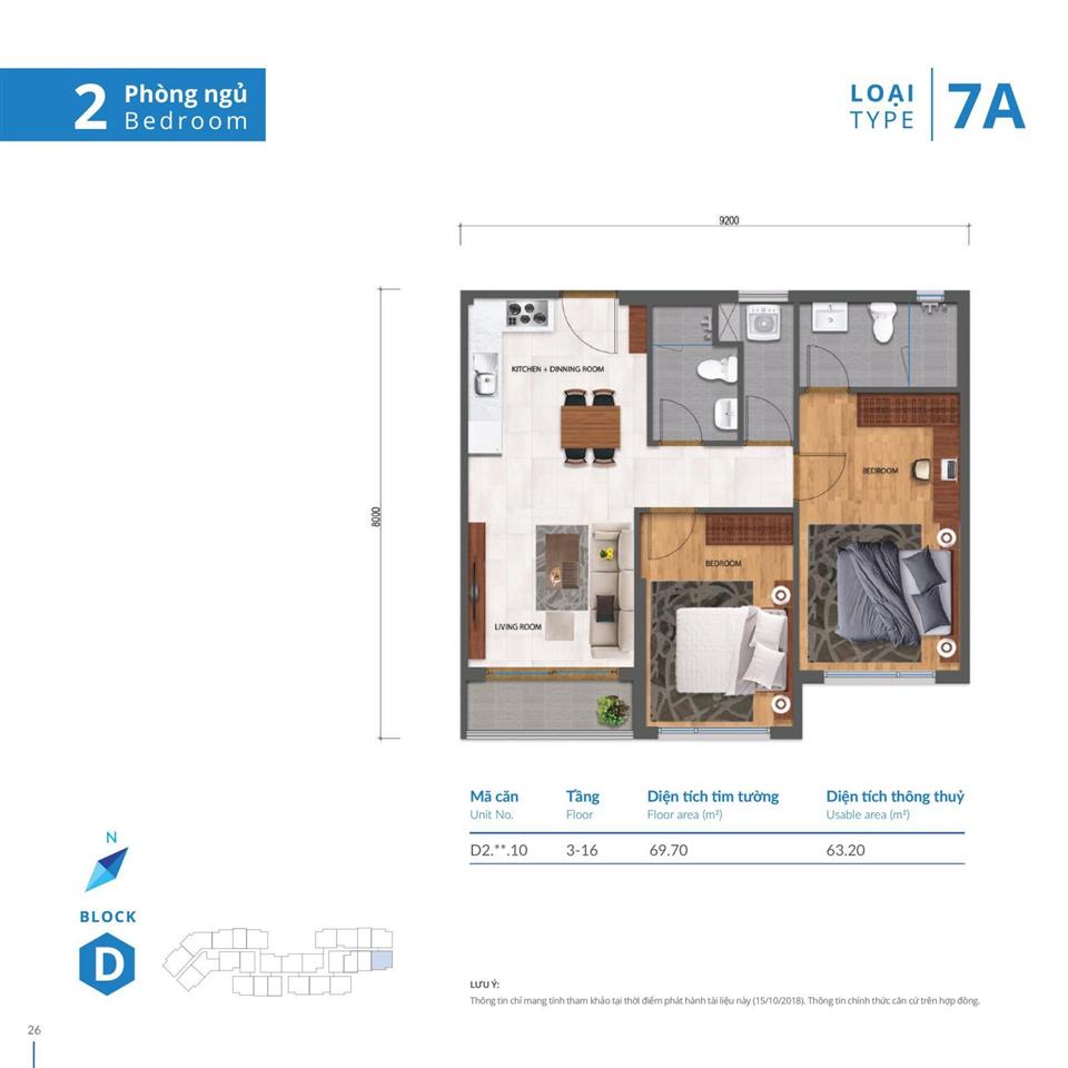 Cập nhật giỏ căn hộ bán safira khang điền, giá rẻ 3pn