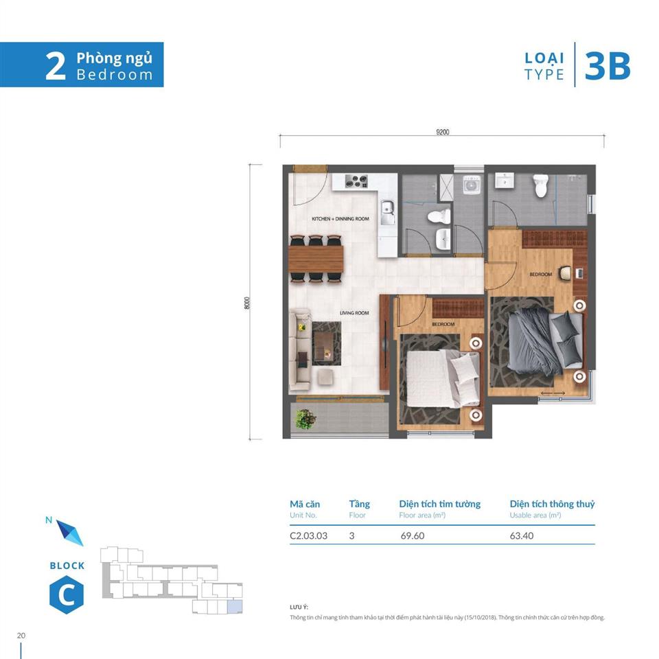 Cập nhật giỏ căn hộ bán safira khang điền, giá rẻ 3pn