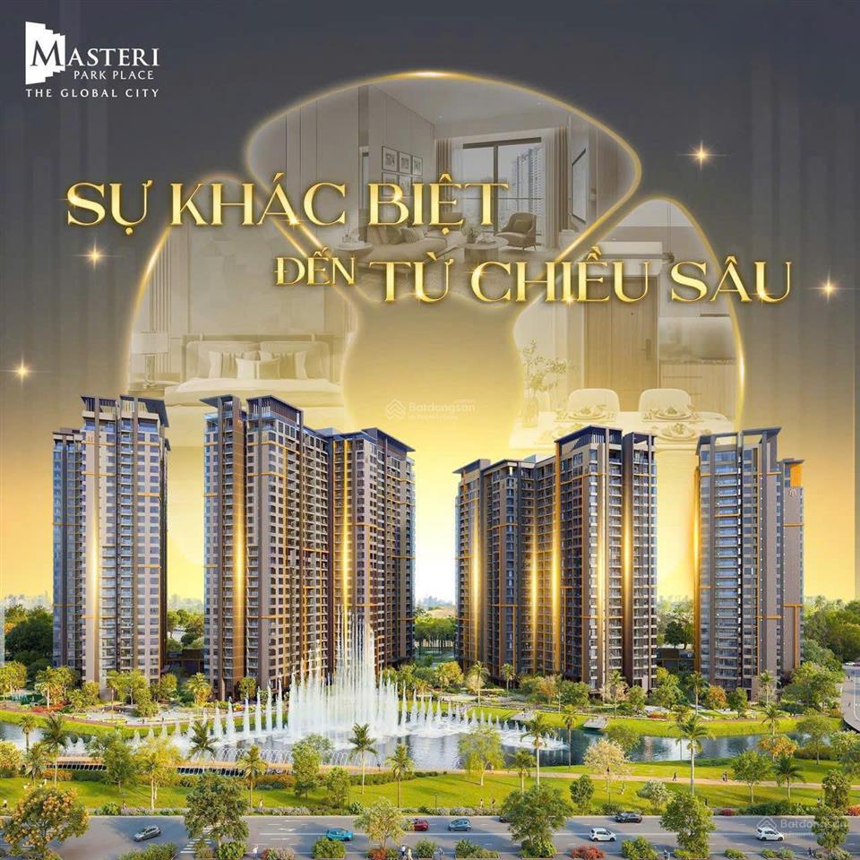 Duy nhất 2pn masteri park place ct5 đợt 1 chỉ 10.5 tỷ ck 12%rẻ nhất thị trường tại the global city
