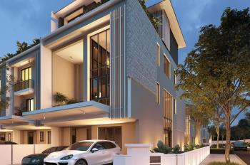 Cho thuê biệt thự the mansions parkcity hà đông  154m²  4 tầng  mt 10m