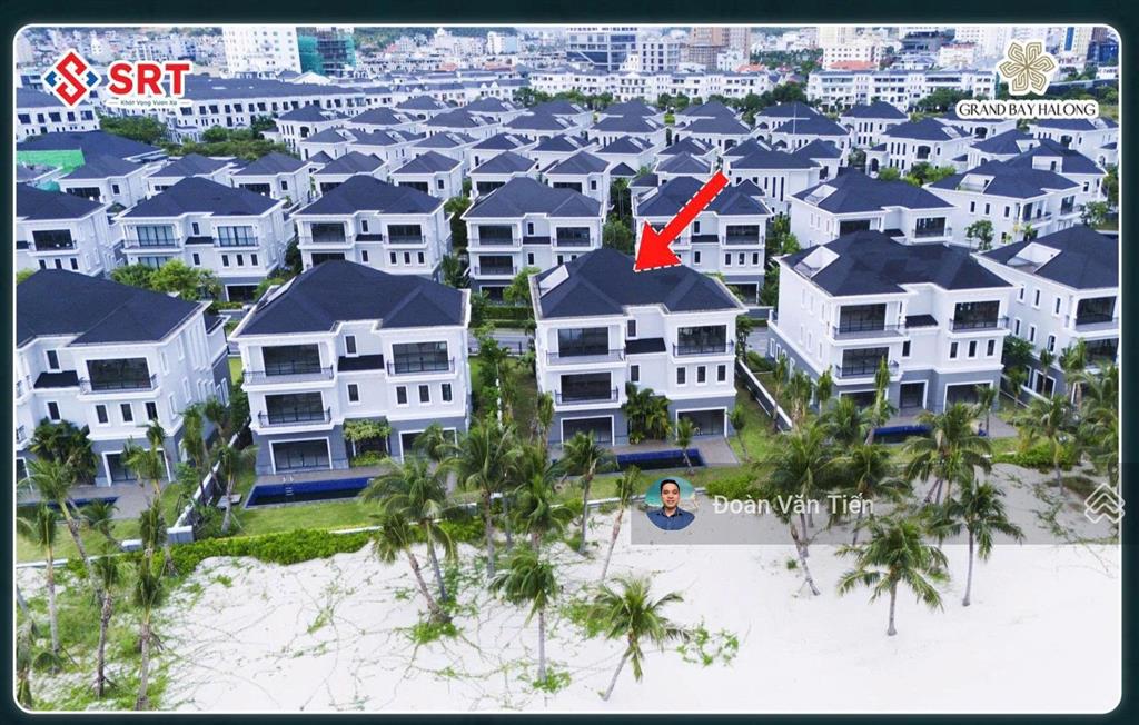 Biệt thự 25m dài mặt biển grand bay hạ long sở hữu lâu dài hướng nam