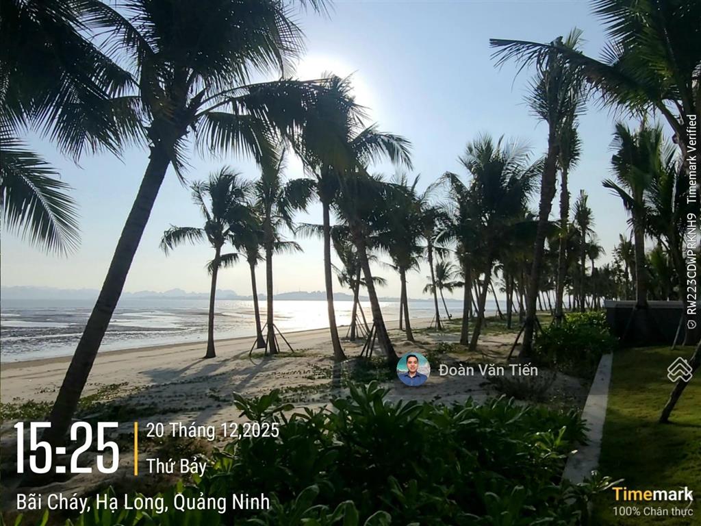 Biệt thự 25m dài mặt biển grand bay hạ long sở hữu lâu dài hướng nam