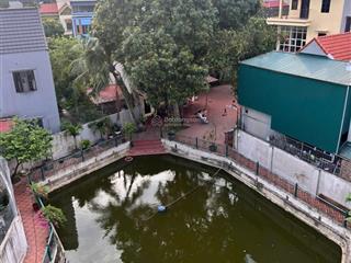 Lô góc nhà 4 tầng, view hồ sổ đỏ, không lỗi trung tâm đại áng  xã ngọc hồi. giá rẻ. 0862 859 ***