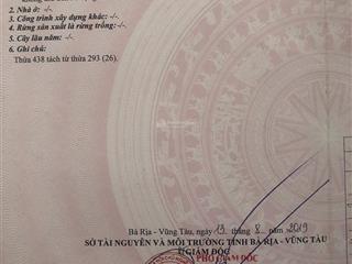 866m2 đất bưng riềng có 50m2 thổ cư tại ql55 cách hồ cốc 4km, suối nước nóng bình châu 10km