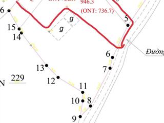 945m2 có tới 736m2 thổ cư, view đồng đẹp tại kim bôi hòa bình bán nhanh chỉ 900tr