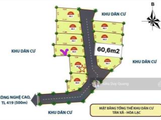60m2 ô tô đỗ cửa tại tân xã. gần đh fpt, trung tâm vũ trụ, trung tâm dữ liệu quốc gia. giá 2,25 tỷ