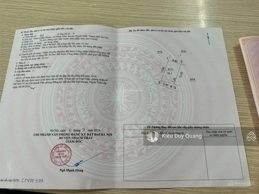 Lô góc 79m2 ô tô đỗ cửa tại đồng trúc giá chỉ 2,8tỷ.  0962 783 ***