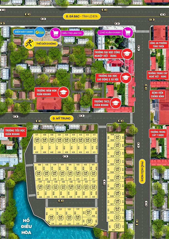 Chỉ từ 1,7 tỷ sở hữu ngay lô đất ở đô thị trung tâm tx sơn tây. sổ hồng trao tay  0962 783 ***