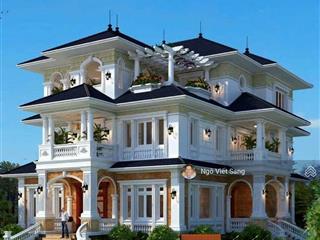 Chỉ 23,x tỷ có ngay biệt thự 2 mặt tiền ngay ngã tư  gần biển non nước đà nẵng 17 x21m 3 tầng 4pn