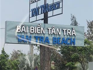 Nhỉnh 8 tỷ có ngay lô đất biển đà nẵng  gần bãi tắm tân trà  mặt tiền đường trường sa 5m x 20m
