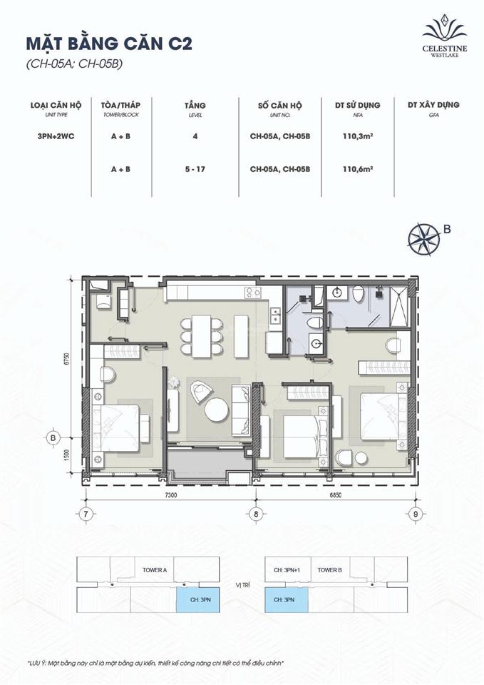 Vì sao căn hộ 03 pn tại chung cư celestine westlake tây hồ lại giao dịch tốt như vậy