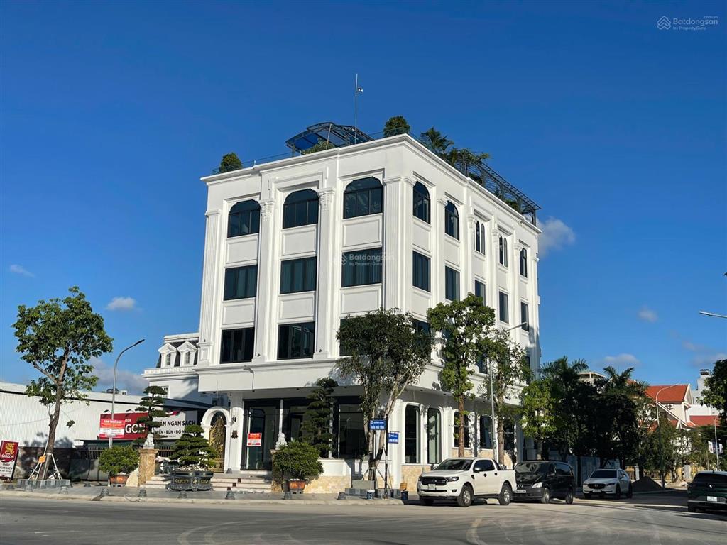 Cho thuê nhà tầng 1,2 tòa nhà 7 tầng 300m2 đường lê thánh tông, hạ long, quảng ninh