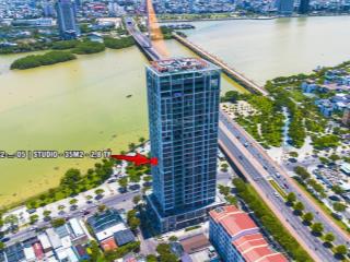 Bán studio 35m² view sông & pháo hoa  sun cosmo, tòa p2, giá tốt chỉ 2.8 tỷ, 78 tr/m2 mà view sông