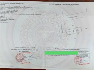 Bán nền thổ cư lộ nhựa 6,5m cách bv nhi đồng 400m pháp lý cấp pxd chính