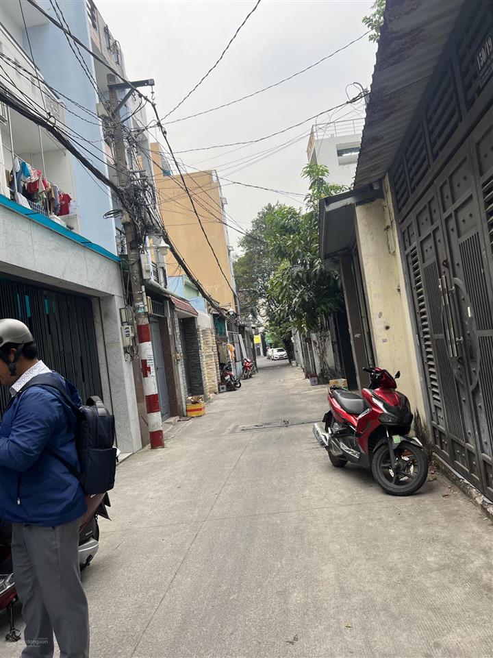 Hẻm xe hơi đường nguyễn hữu tiến 4x12m 3,5 tấm