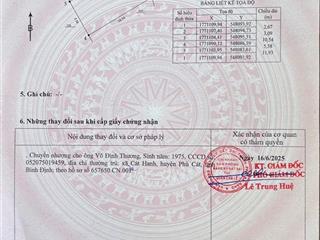 Chính chủ bán lô đất kiệt 3 mét bình thái 4  hoà thọ đông  quận cẩm lệ