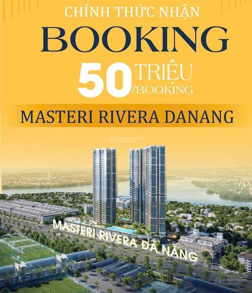 Masteri rivera đà nẵng,view pháo hoa từ 3,x tỷ/1 căn ck 18% nội thất cao cấp, sổ đỏ lâu dài