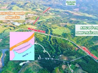 Bán đất thổ cư vườn bưởi sau giáp suối nằm đường nhựa cạnh ql27c khu công nghiệp sông cầu giá tốt