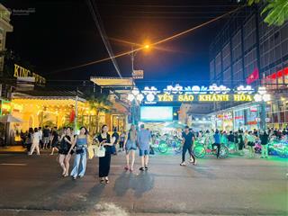 Bán căn góc kd ngay phố đi bộ chợ đêm nha trang, 2 mặt đường rất thoáng, có sẵn mb kinh doanh