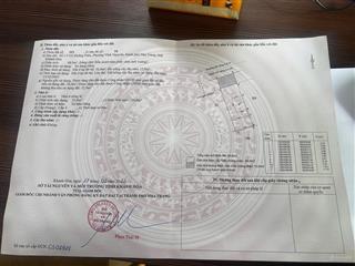 Bán đất hẻm hoàng diệu, phường nha trang cách biển 100m hẻm 2 xe máy thông, sổ hồng hoàn công 3.2tỷ